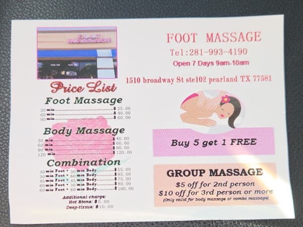 Photo of Foot Massage