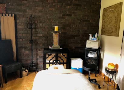 Photo of Be here now. Therapeutic massage