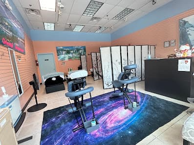 Photo of healthy energy massage