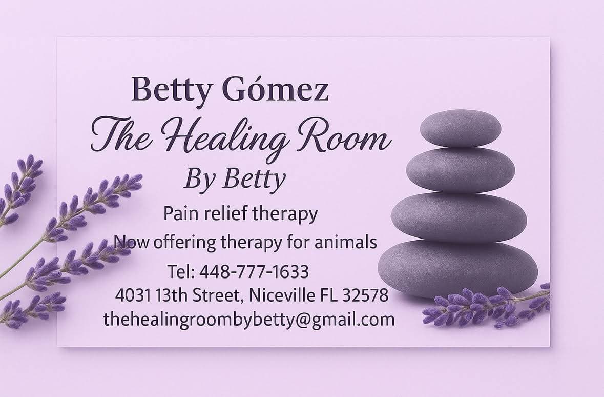 Photo of the healing room by Betty
