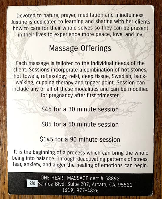 Photo of One Heart Massage