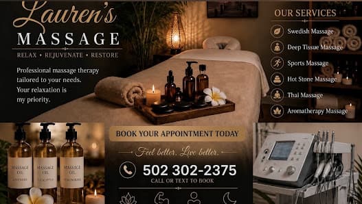 Photo of Lauren’s massage