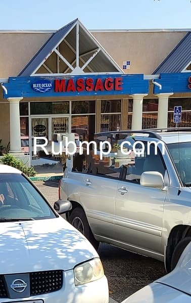 Photo of blue ocean massage