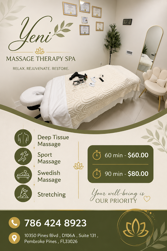 Yeni Massage Therapy & Spa